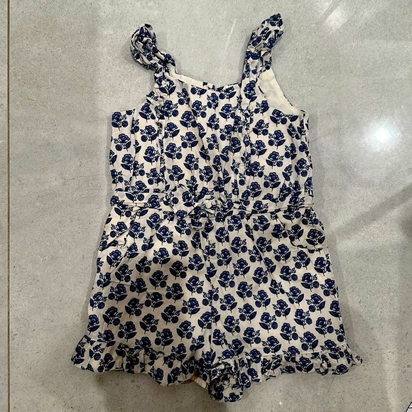 Janie and Jack size 4 floral romper - Picture 1 of 2